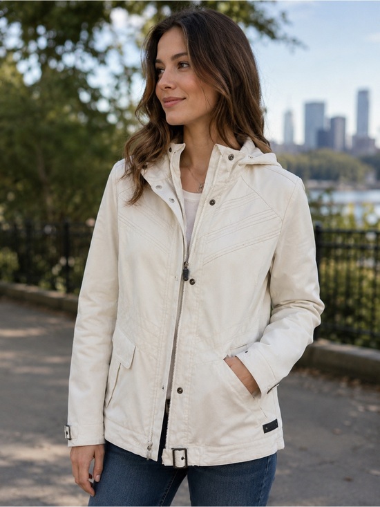 Burton Jackets & Blazers - Burton DRYRIDE Women's White Hooded Snowboard/Ski Jacket Size Small